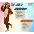thumbnail image 5 of Monkey Gorilla Animal Costume Unisex Adult Plush One Piece Cosplay by Silver Lilly, 5 of 6