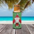 thumbnail image 3 of Christmas Santa Fleur de lis Ultra Hugger for slim cans, 3 of 6