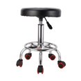 thumbnail image 4 of Hydraulic Rolling Swivel Stool, Retro Style Design with Concealed Rubber Floor Protector, 5 Wheels, Ergonomically Designed , for Hairdressers and Beauticians, 4 of 7
