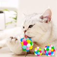 thumbnail image 5 of PC pelotas de juguete para gatos-juguete colorido de pelota para gatos campana integrada Interac, 5 of 5