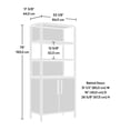 thumbnail image 3 of Sauder® Collection Nova Loft Bibliothèque/portes, Finition Grand Walnut®, 425510, 3 of 9
