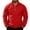 16# Red, variant on Men's Classic Zip Front Polar Fleece Jacket Royal Blue 3XL