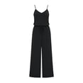 thumbnail image 6 of Womens Summer Jumpsuits Dressy Sleeveless Wide Leg Long Pants Rompers Casual One Piece Outfits with Pockets, 6 of 6