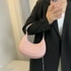 thumbnail image 1 of Bolso de hombro con cadena de moda para mujer, monedero cruzado sólido de cuero para mujer, 1 of 6