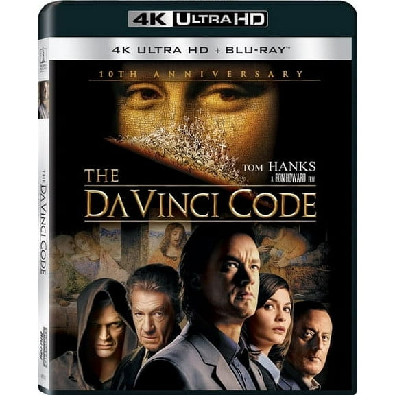 Sony Pictures Entertainment The Da Vinci Code (4K, Blu-ray) [2006]