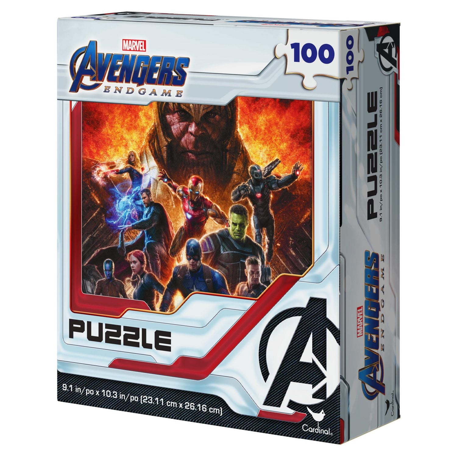 Avengers 100-Piece Puzzle, for Families and Kids Ages 4 and up