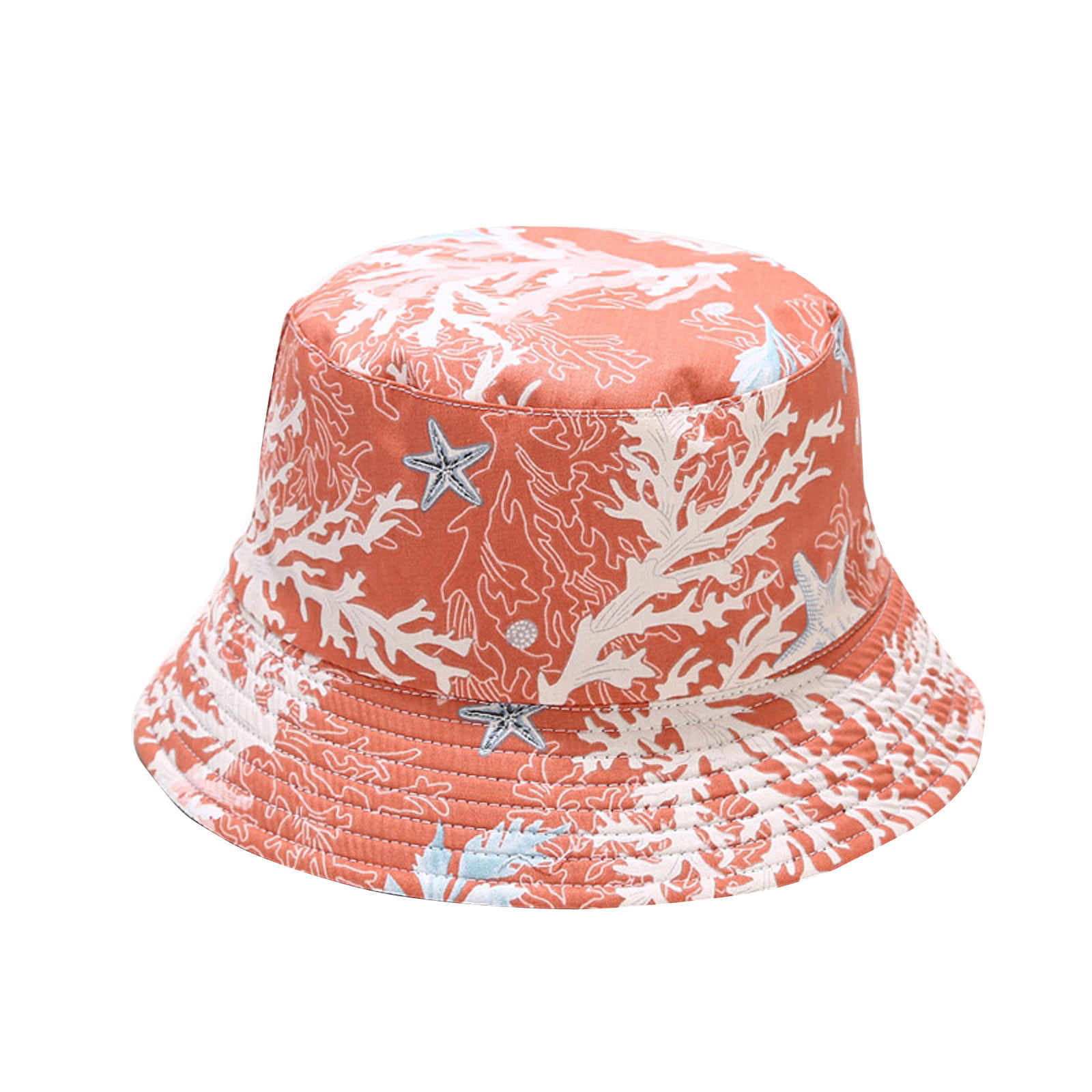 Bucket Hats Skull Flowers Roses Wide Brim Beach Sun Hat for Women and Men,for Sun Protective