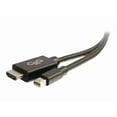 thumbnail image 2 of C2G 6ft Mini DisplayPort to HDMI Cable - Mini DP to HDMI Adapter Cable - M/M - Adapter - TAA Compliant - Mini DisplayPort male to HDMI male - 6 ft - black, 2 of 3