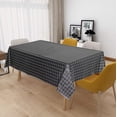 thumbnail image 2 of Vinyl Table Cloth, Oil-Proof Spill-Proof 100% Waterproof PVC Square Tablecloth, Wipeable Plastic Table Cover for Outdoor, Picnic, Camping, 2 of 6
