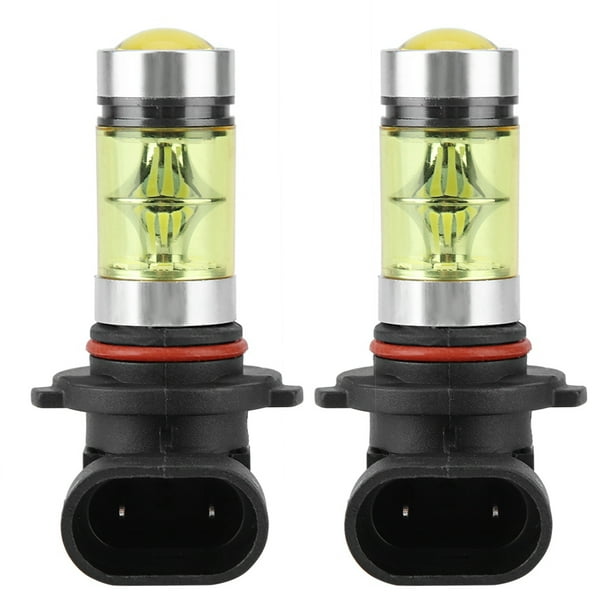 Faro LED 2 Piezas 9006 100W 4300K Bombillas para Faros Delanteros Jadeshay