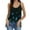 Black, variant on GDREDA Woman Tank Top Summer Tank Tops For Women Pleated Spaghetti Strap Camisole Loose Fit Casual Sleeveless Women's Tanks & Camis Pink,S