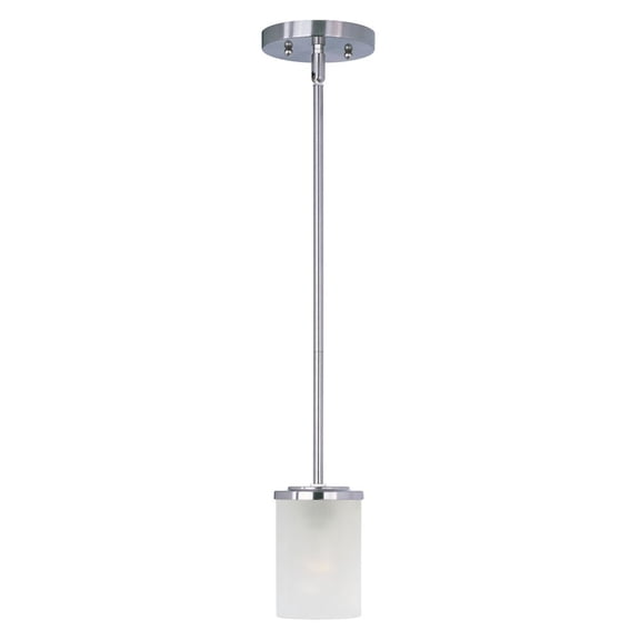 Maxim 90200FTSN 6 x 5 in. Corona One Light Mini Pendant, Satin Nickel