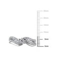 thumbnail image 3 of Everly Women's Diamond Sterling Silver Bridal Set, 3 of 4