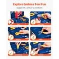 thumbnail image 3 of VEVOR Établi pour Enfants 56 Pcs Banc à Outils avec Outils Réalistes et Perceuse Électrique, 3 of 9