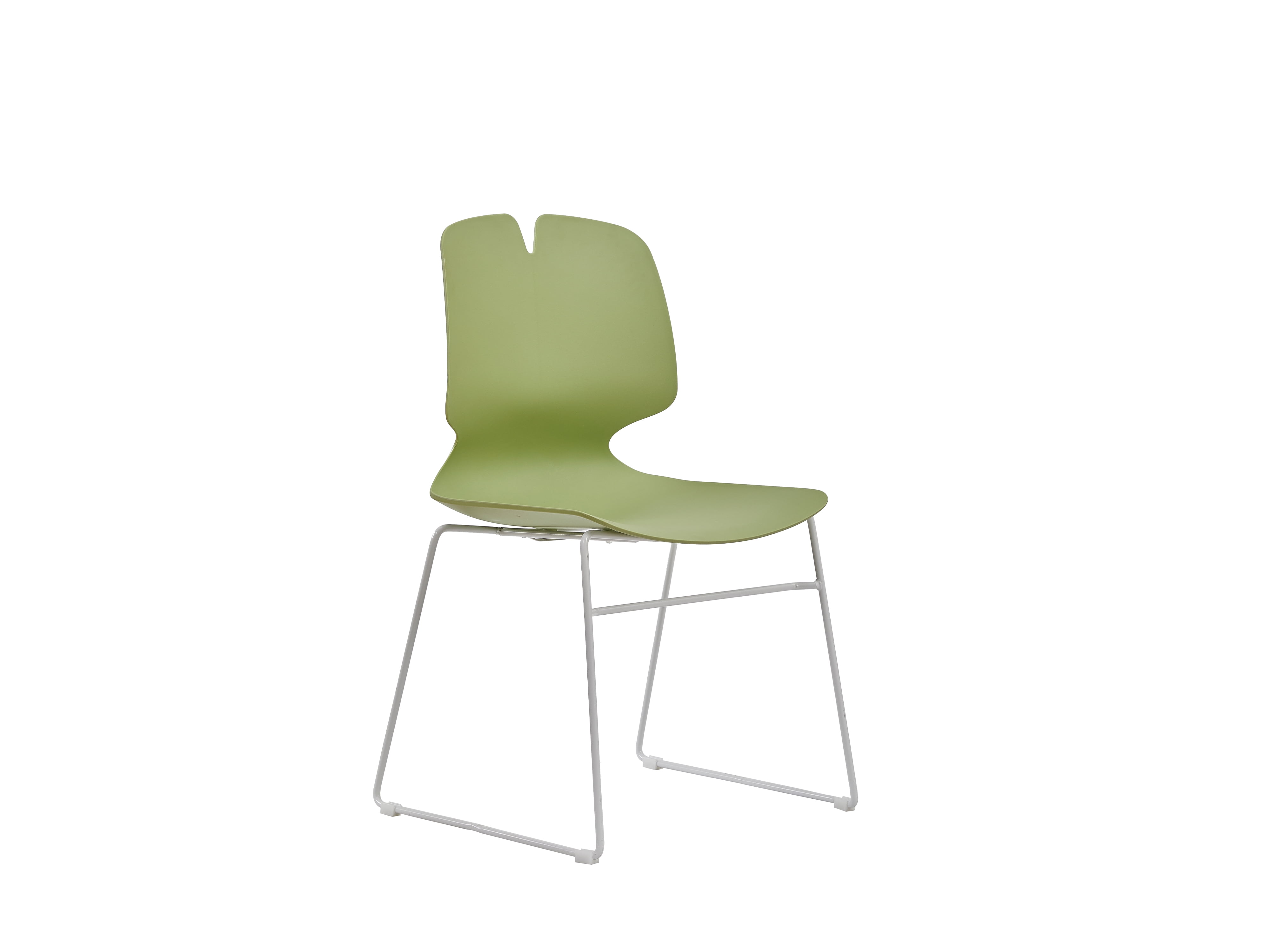 Office Chair Set of 4, Green