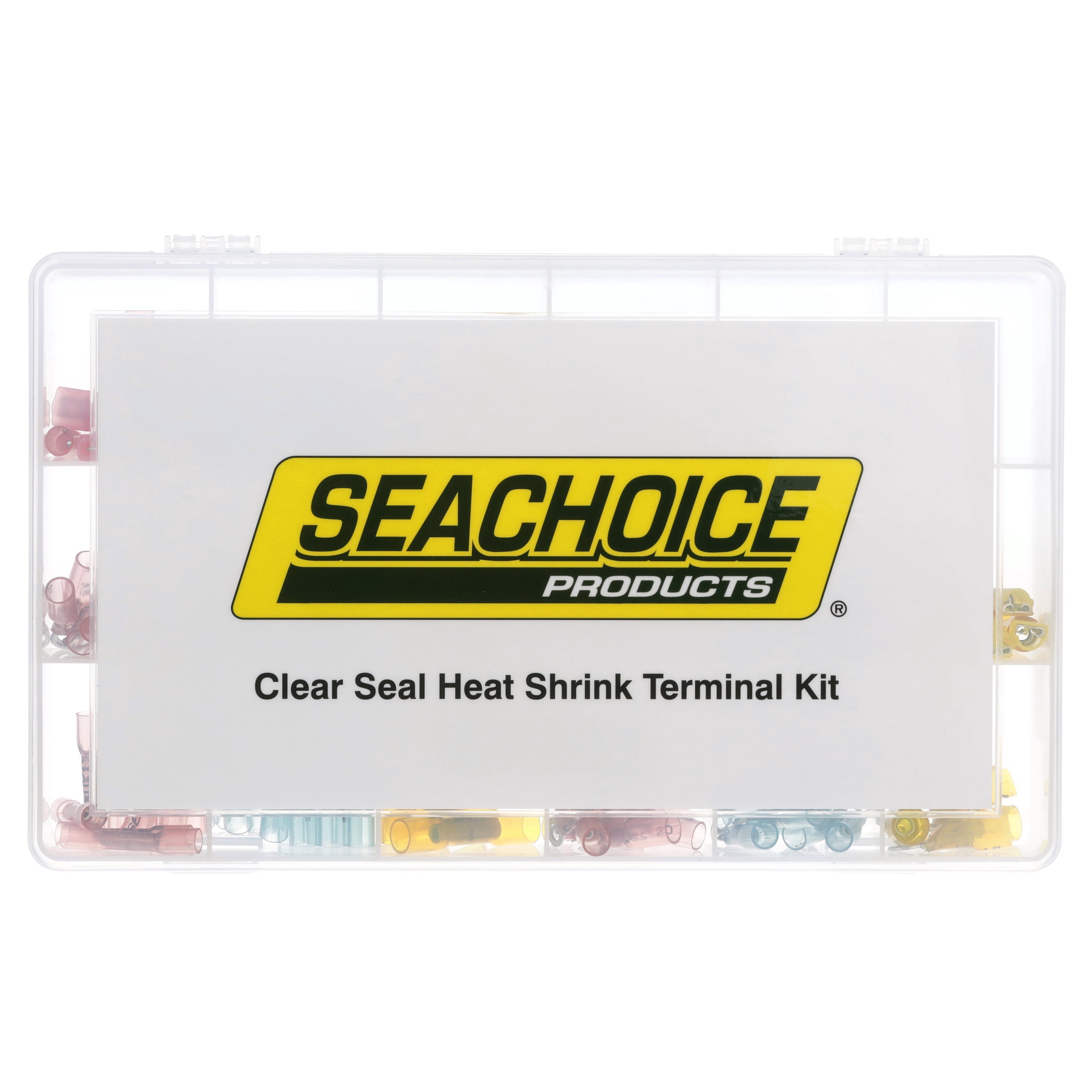Seachoice 120-Piece Clear Seal Heat Shrink Terminal Kit