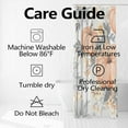 thumbnail image 6 of Fall Shower Curtain 72x84inches Beige Grey Flowers Leaves Shower Curtain Set with Hooks Orange Harvest Pumpkins Waterproof Fabric Shower Curtains for Bathroom, 6 of 6