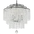 thumbnail image 3 of GAB-B7305-MK-Crystorama Lighting-Gabrielle - 6 Light Chandelier-Matte Black Finish    -Traditional Installation, 3 of 5