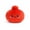 Red, variant on Steamed Bun Plush Keychain Soft Squeeze Toy with Smiling Face for Bag Charm Desk Accessory Relaxation Gift YYUZH