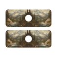 thumbnail image 7 of Yayeee Faucet Mat for Kitchen Sink 14.7" Diatomite Long Splash Guard Pad, Snow Mountains, 2 Pack, 7 of 7