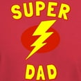 thumbnail image 3 of CafePress - Super Dad Father's Day T Shirt - Men's Classic Graphic Cotton T-Shirt, 3 of 4