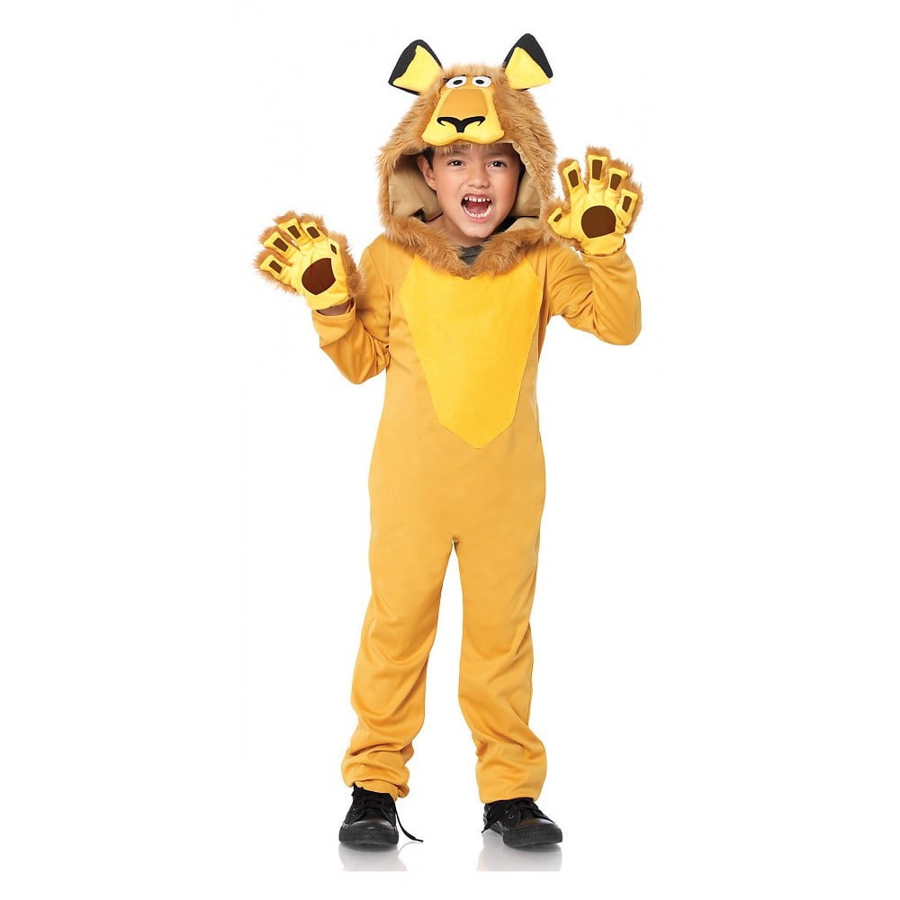 Figlio del Madagascar Alex Leone Costume Bambini Animali PRENOTARE SETTIMANA ABITO