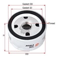 thumbnail image 1 of Filtro de Aceite SAKURA Para Renault Stepway 2011 A 2020 L4 1.6L, 1 of 3