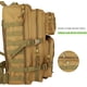thumbnail image 2 of 1 mochila militar, mochila multifuncional de gran capacidad de 40 litros, adecuada para la escuela/senderismo/camping/turismo/pesca/montañismo o uso diario - caqui ER, 2 of 5