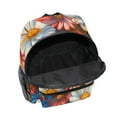 thumbnail image 6 of FORMRS School Backpack with Front Zippered Pocket 12" Student Travel Daypack, Vibrant Floral, 6 of 6