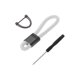 thumbnail image 1 of Ofertas Únicas 1 Juego Llavero Universal para Auto y Hogar para Mujeres y Hombres con Anillo de Cuero PU Aleación de Zinc Blanco, 1 of 7