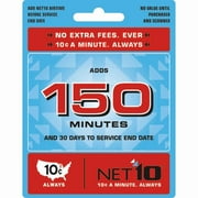 NET10 $15 Wireless Airtime Card