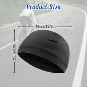 WSNIJFU 6 Pieces Men Skull Caps Cotton Beanies Sleep Hats Multifunctional Helmet Liner Cap for Men and Women