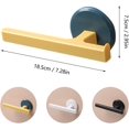 thumbnail image 2 of Plastic Wall Mounted Towel Hook Towel Rack Hanging On Cupboard Plastic Towel Hook The No Drilling ABS Towel Rack For Kitchen, 2 of 5