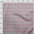 thumbnail image 3 of oneOone Georgette Viscose Light Gray Fabric Asian Block Craft Projects Decor Fabric Printed By The Yard 42 Inch Wide, 3 of 4