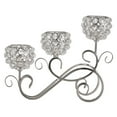 thumbnail image 1 of Candelabro moderno Zulema de cristal 3 tazas Candelabros de cristal, 1 of 8