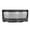 Bright Black, variant on Ikon Motorsports Compatible with 15-20 GMC Canyon Denali Style Front Bumper Hood Grill Grille - Chrome