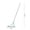 Blue, variant on Silicone Scraper Broom Magic Wiper High Place Glass Wiper Floor Mop Household Splicing Cleaning Broom Bathroom Sweeping Water
