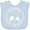 AE-Light Blue, variant on Inktastic Daddy's Lil Caddy Boys or Girls Baby Bib