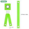 thumbnail image 3 of Uxcell 16-Pack Tree Straps for Staking,1.5 Inch x 15.7 Inch for Leaning Tree Protection[Fluorescent Green], 3 of 6