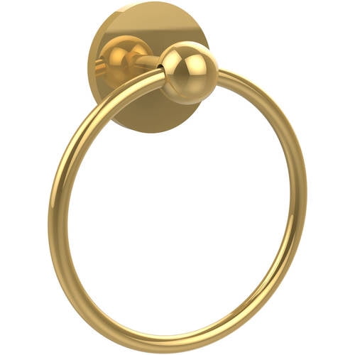 Prestige Skyline Collection Towel Ring In Polished Brass Walmart Com Walmart Com