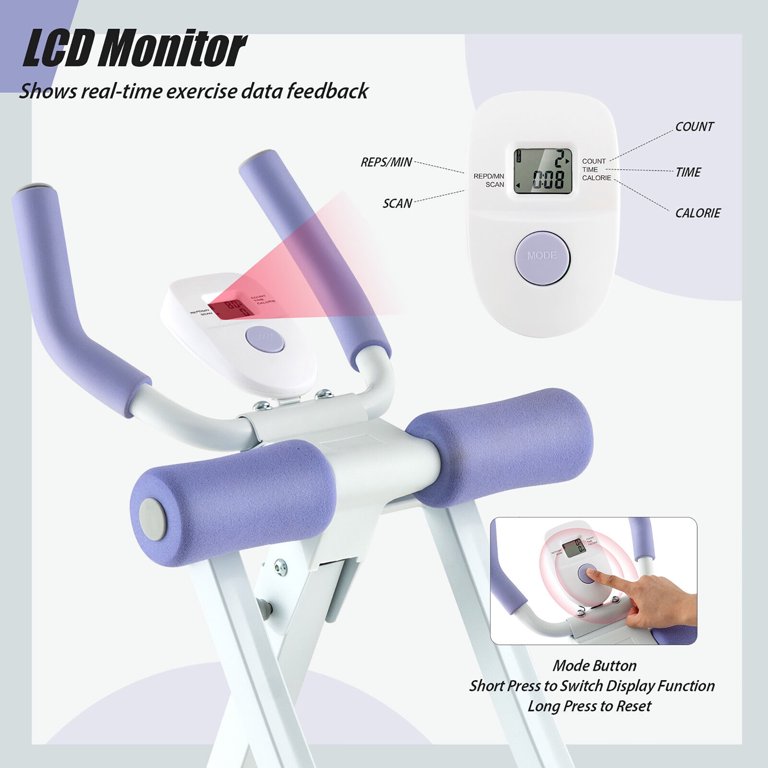 【新品】AB crusher Gymax-Ab-Machine-Foldable-Core