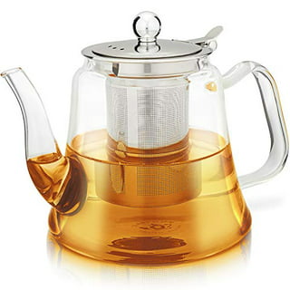 Teabloom Wings of Love Teapot with Loose Tea Glass Infuser