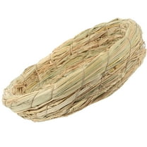 Baluue Hand-woven Nests Bird Nest Straw for Dove 1Pcs