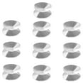 thumbnail image 2 of Chendee 10 Pcs Ventouses Double Face en Plastique Transparent 20/30/35mm, 30mm, 2 of 7