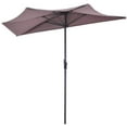 thumbnail image 1 of Parasol de Patio Bistro Demi-Rond Fenêtre de Porte de Balcon Ombre du Soleil Taille 9 Pieds, 1 of 2