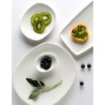 thumbnail image 3 of Tuxton  11 in. Pearl White Rectangular Plate, 3 of 3