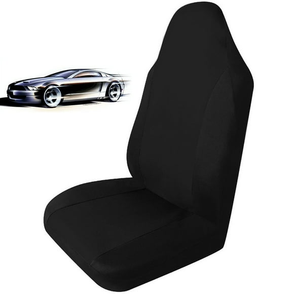 Car Seat Cover Charcoal Car Seat Covers for Car Auto Suv Polyester Cloth Integrated Headrests