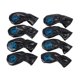 thumbnail image 2 of 8 fundas protectoras para cabezas de palos de golf, accesorios de poliuretano, ligeras. Negro, 2 of 9