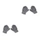 thumbnail image 1 of Qarigey 1 par de manoplas tejidas para bebés que mantienen el calor para niñas y niños, accesorio de ropa, fundas para los dedos, funda de Gris oscuro 2Conjunto, 1 of 6