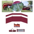 thumbnail image 4 of Refugio de parabrisas de portátil para acampar cocina cortavientos con ventana roja Vino Sharpla Campamento parabrisas, 4 of 8
